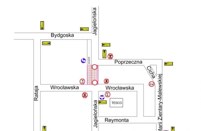 Dziś rusza remont ulicy Jagiellońskiej w Olsztynie.